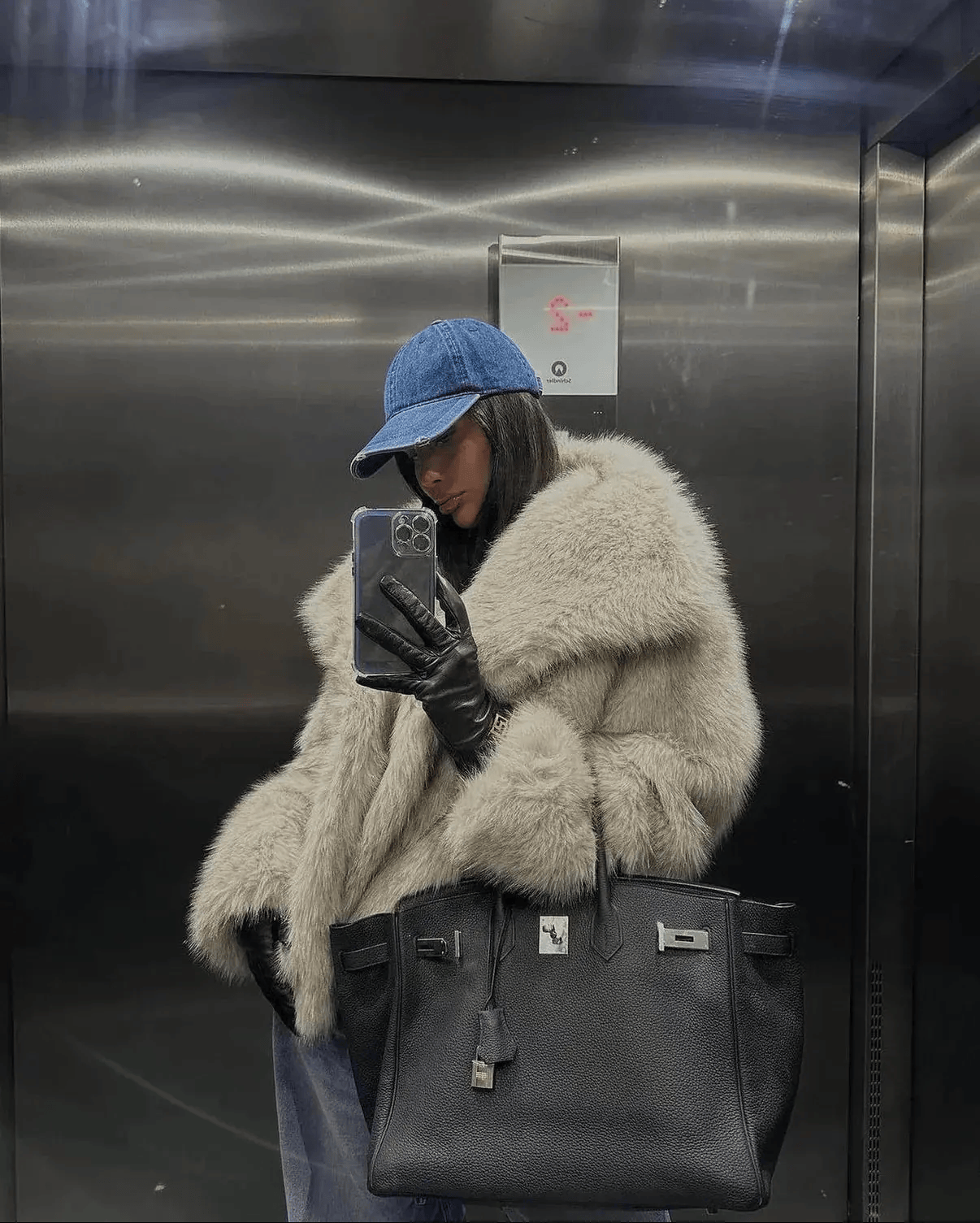 Valenzora | Faux-fur coat