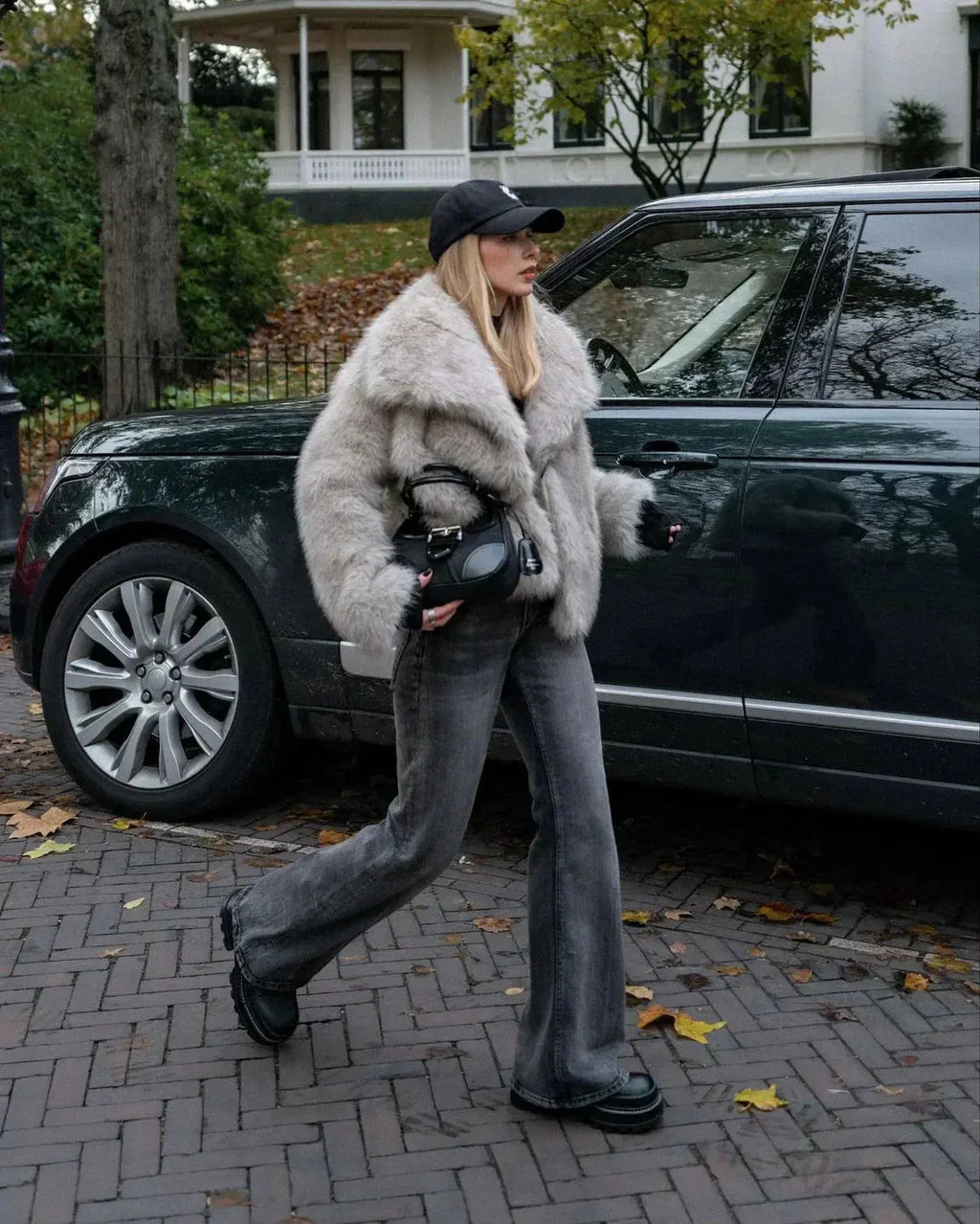 Valenzora | Fluffy Fur Jacket for Winter