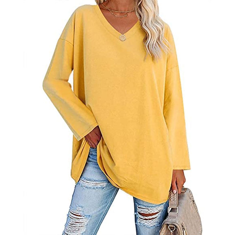 Valenzora | V-Ausschnitt Stricktop für Damen – Stylischer und bequemer Pullover
