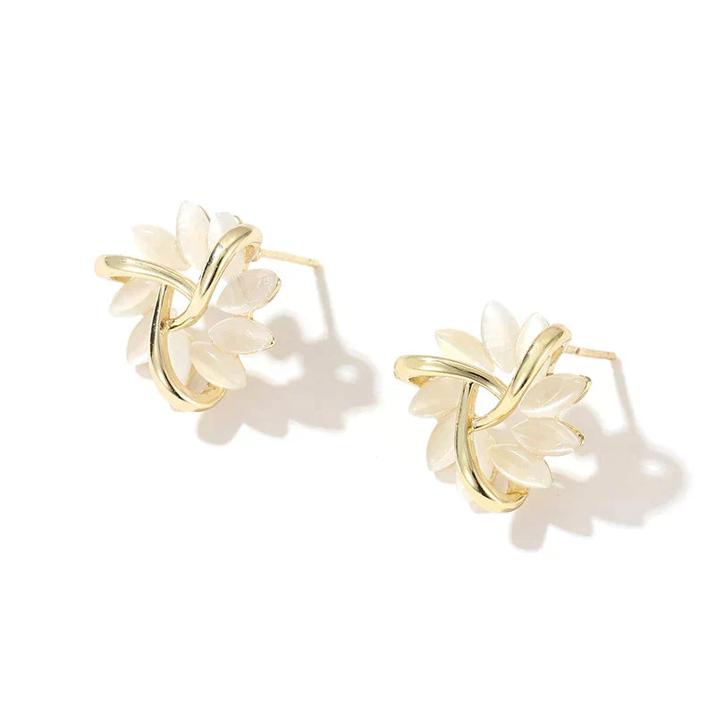 Valenzora | Gold with Opal Flowers