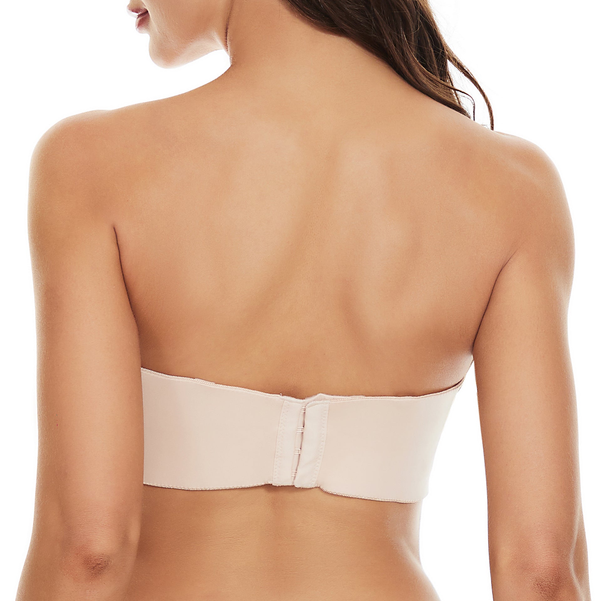 Bra with removable straps