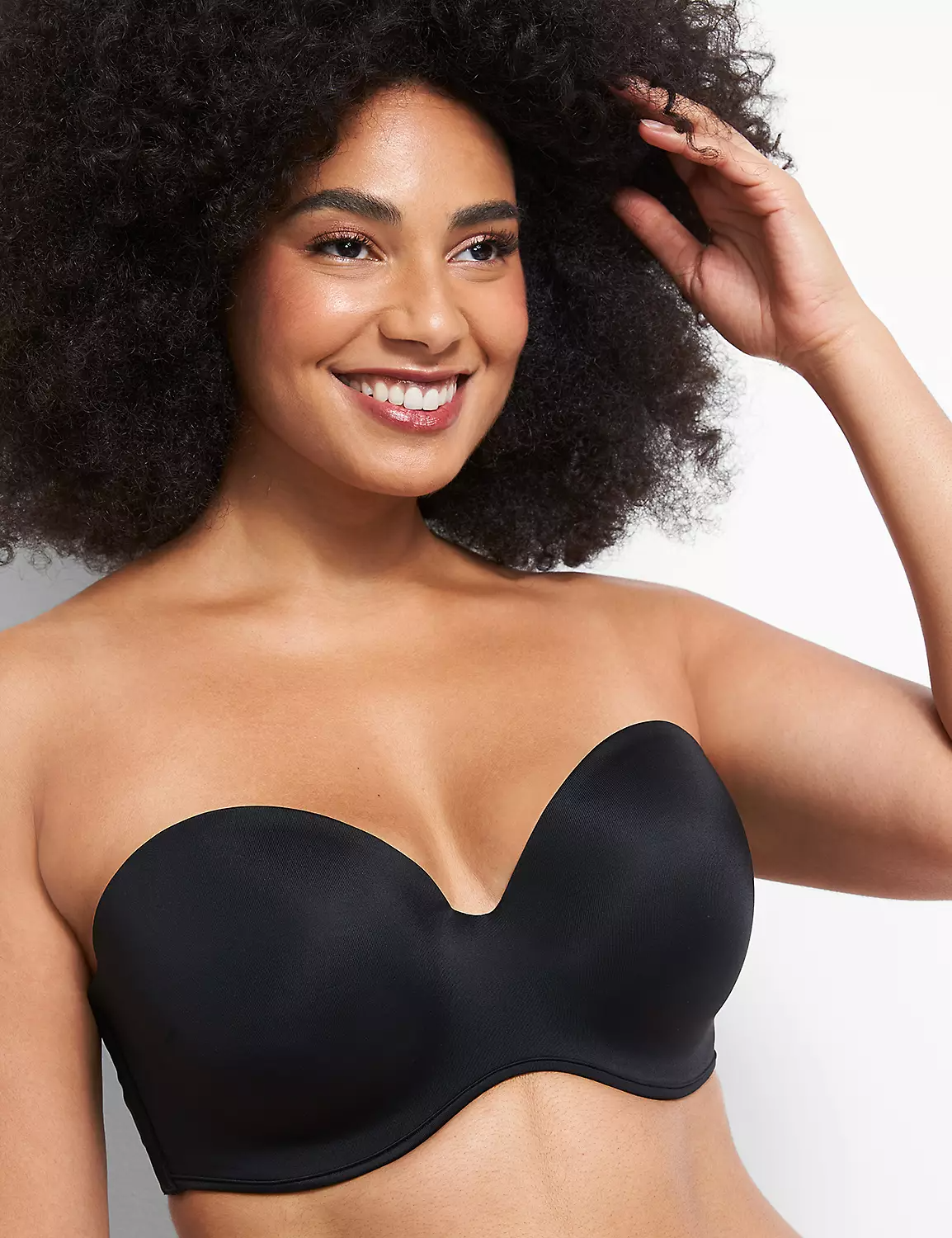 Bra with removable straps