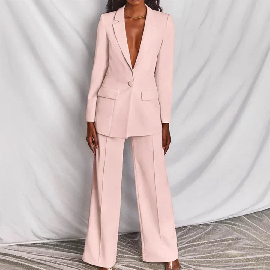 Valenzora | Schicker Blazer & Hose Set