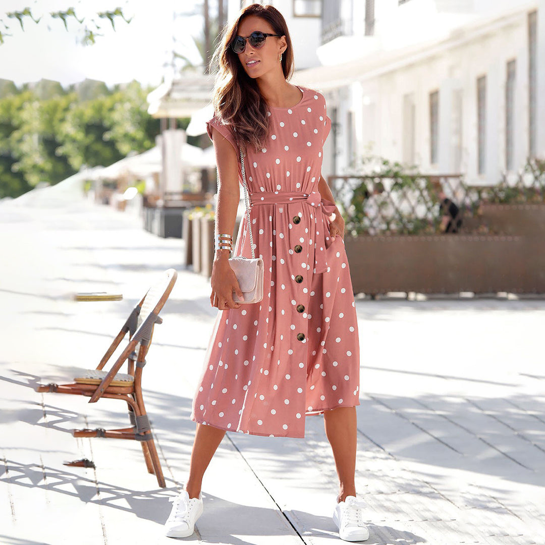 BARBRO™ - Casual Midi Dress