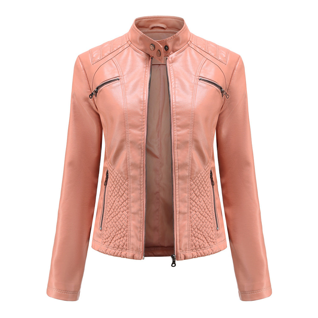 Adriana - Stylish leather jacket