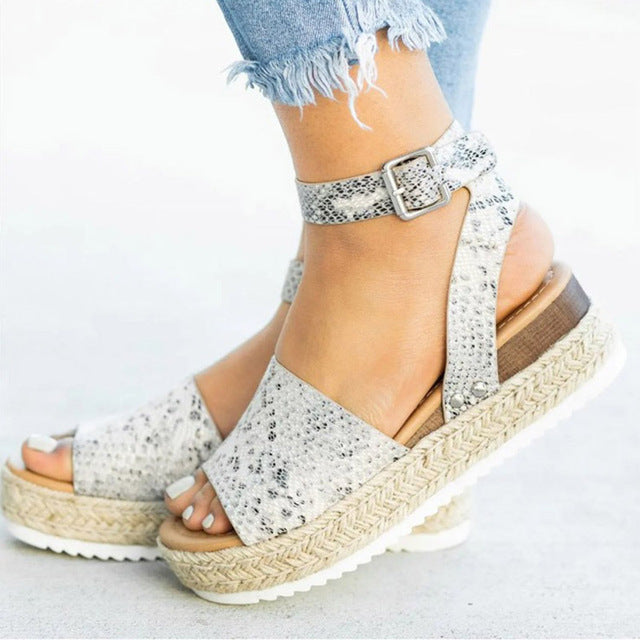 Valenzora | Women's ankle-strap espadrille sandals for summer