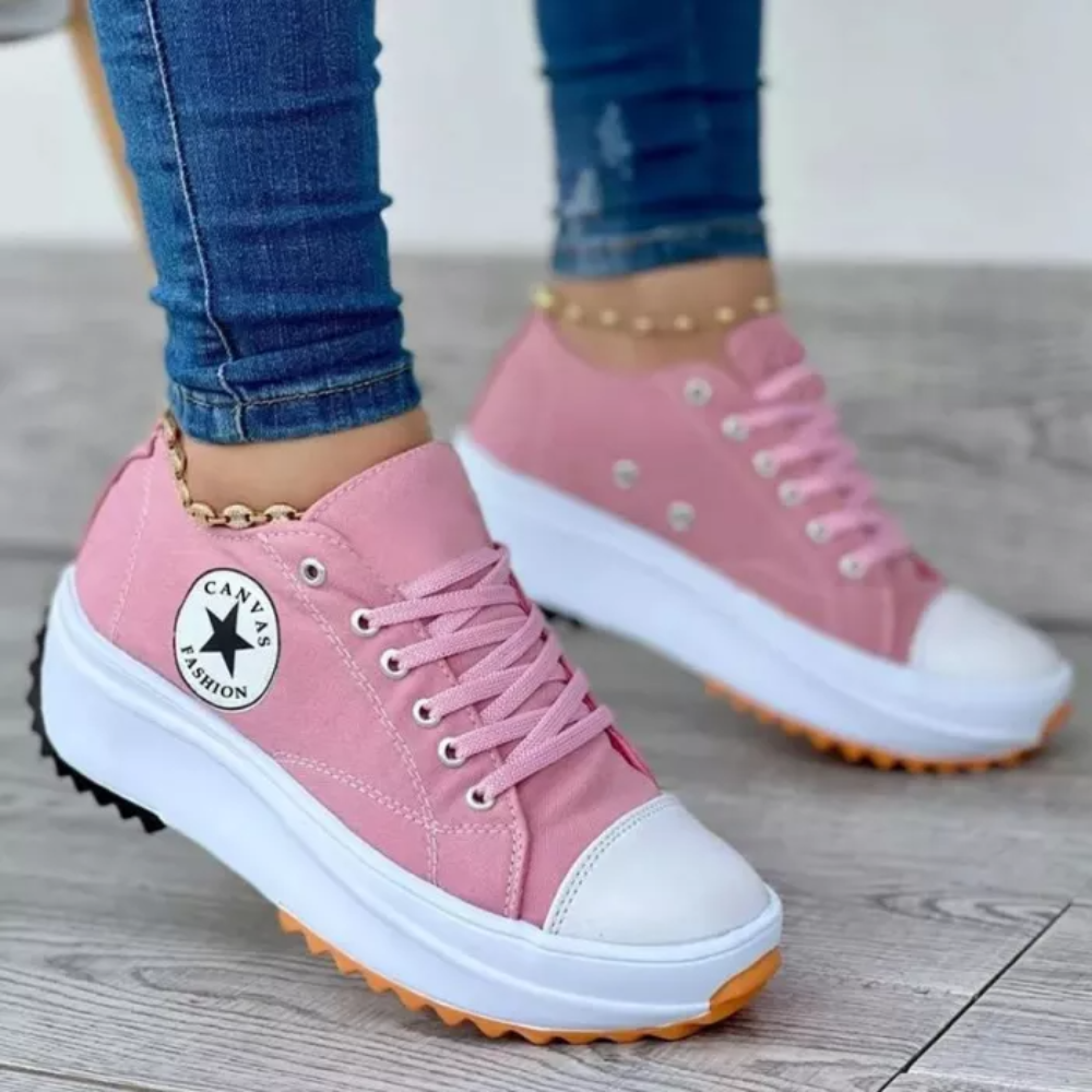 Valenzora | Lace-up sneakers, orthopedic walking shoes, women's shoes