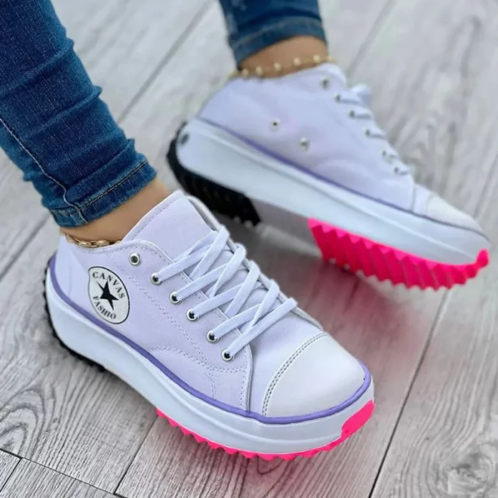Valenzora | Lace-up sneakers, orthopedic walking shoes, women's shoes