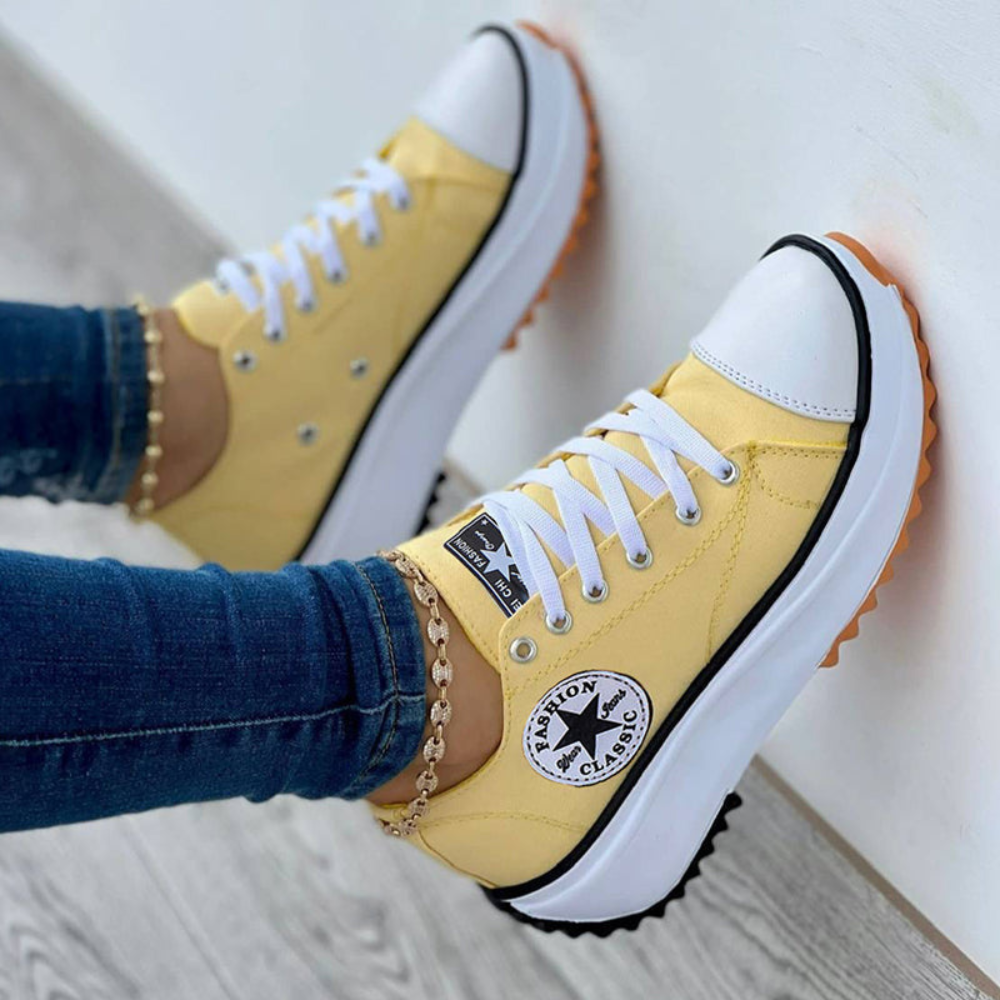 Valenzora | Lace-up sneakers, orthopedic walking shoes, women's shoes