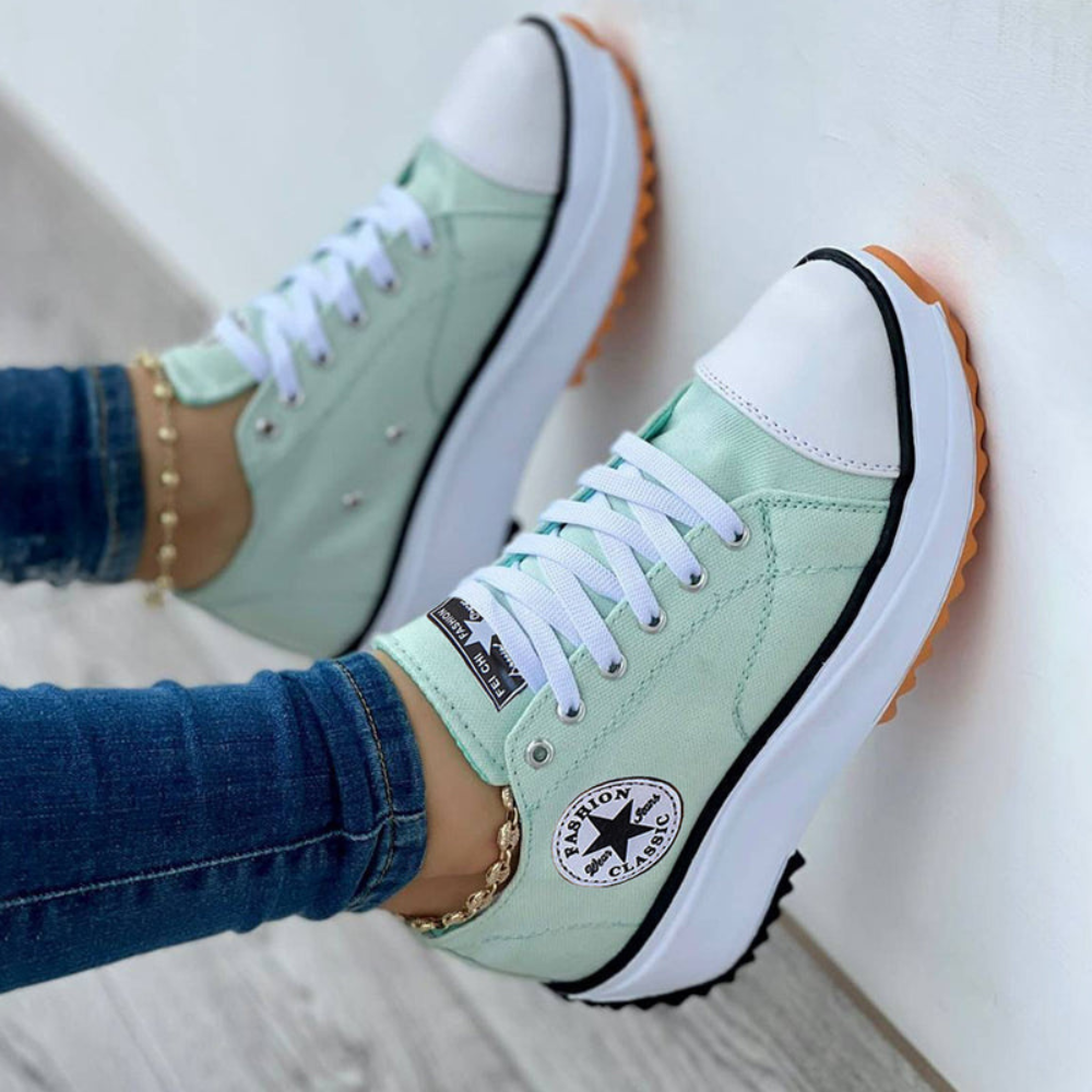 Valenzora | Lace-up sneakers, orthopedic walking shoes, women's shoes