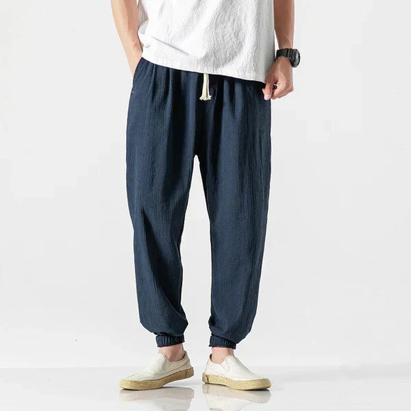 Valenzora | Weite Leinenhose