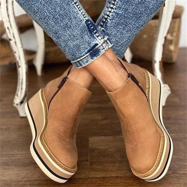 Valenzora - Damenstiefel mit Reißverschluss