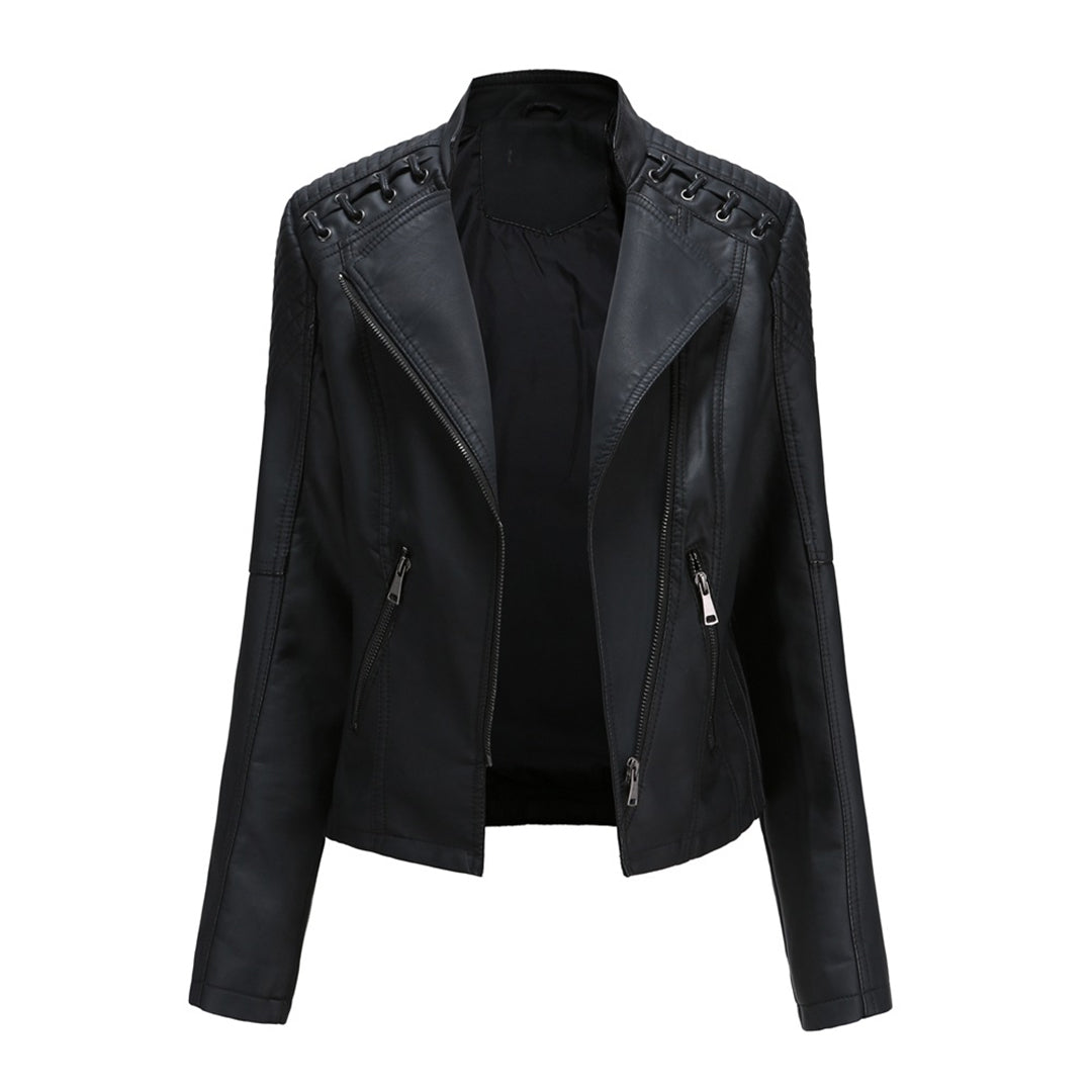 Valenzora - fashionable leather jacket in premium quality