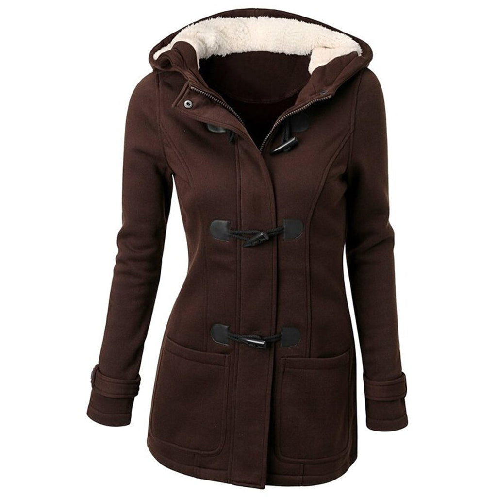 Valenzora | Beliebte warme Winterjacke mit Kapuze für Damen – Bequeme Winterjacke