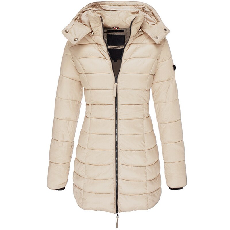Valenzora | Women's lined down winter jacket with hood