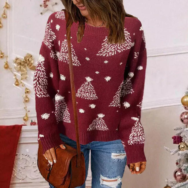 Valenzora | Christmas Casual Knit Sweater