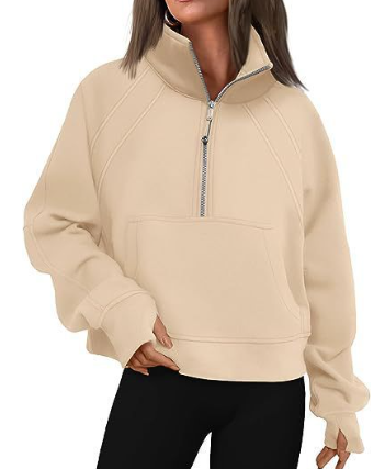 Valenzora | Zip Pullover