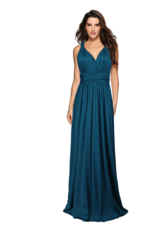 Valenzora | Elegant cotton wrap dress