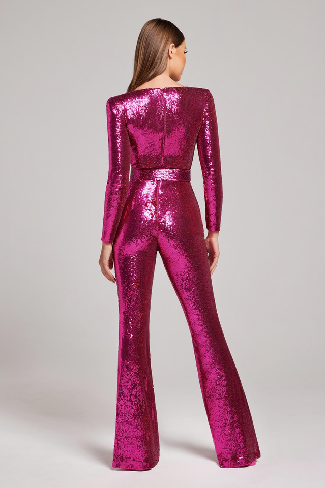 Valenzora Marissa Sequin Jumpsuit