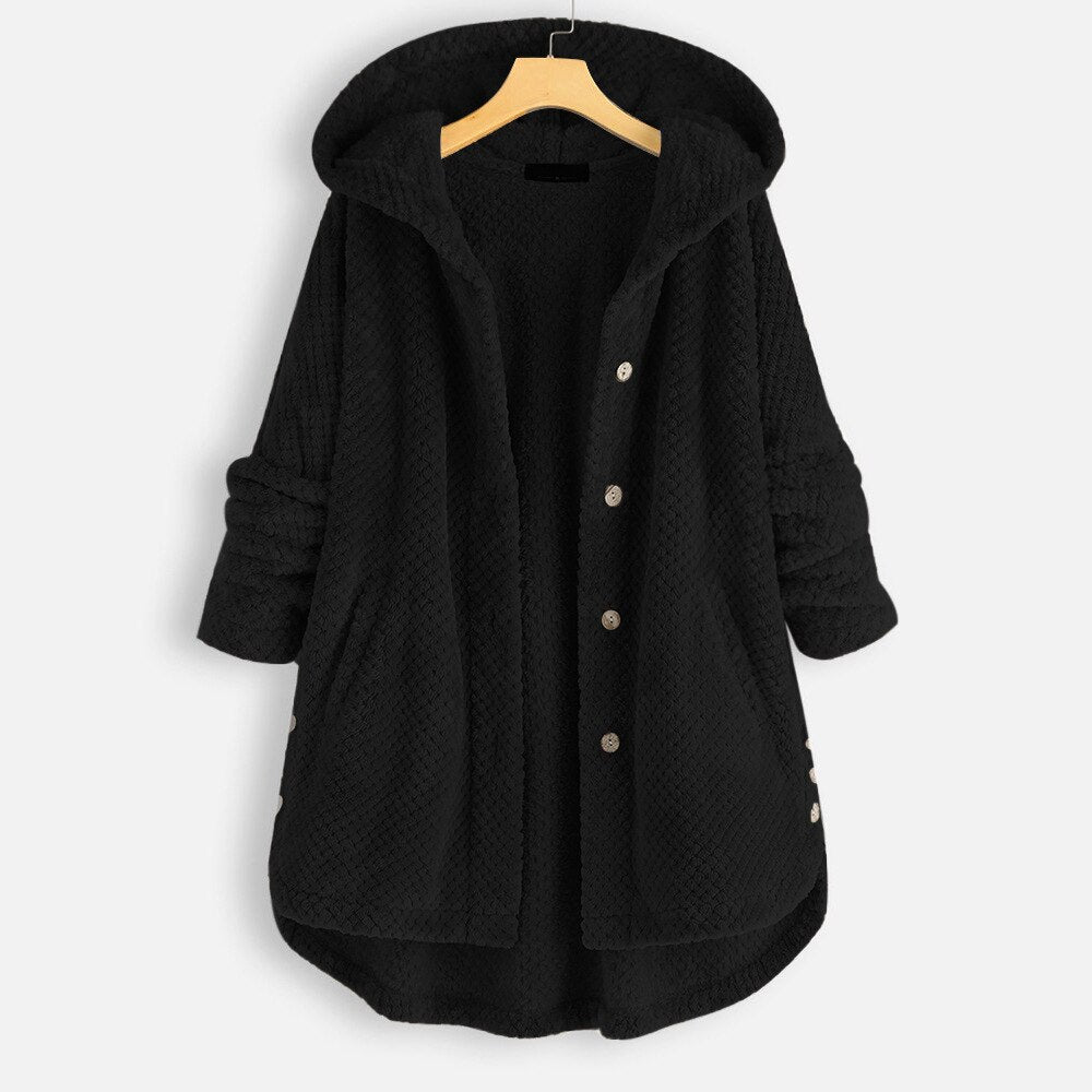 Valenzora | Oversized Hooded Jacket for Women