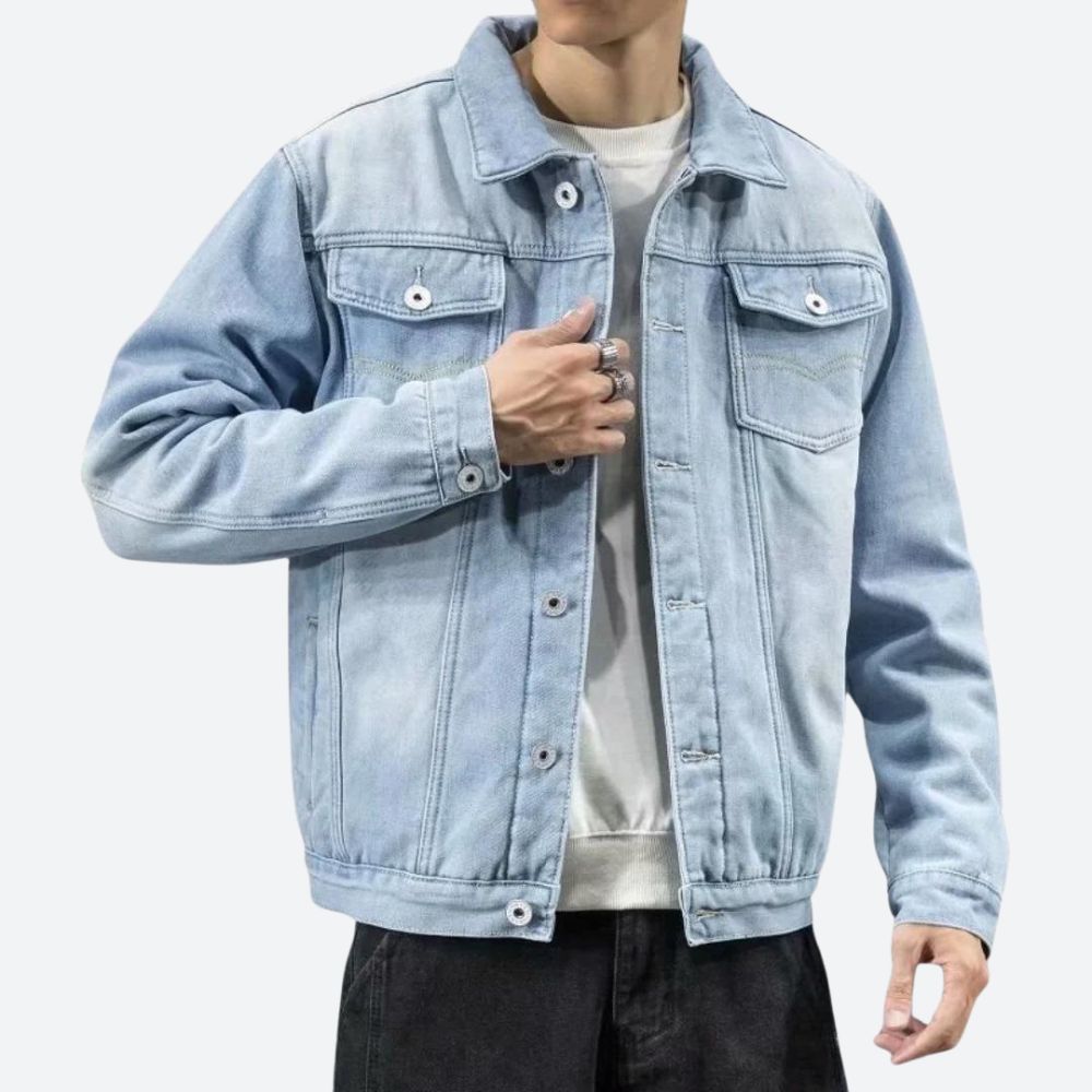 Valenzora | Modernes Denim Sommerjacke