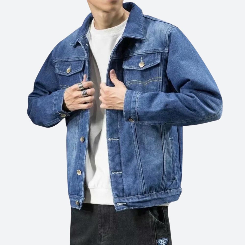 Valenzora | Modernes Denim Sommerjacke