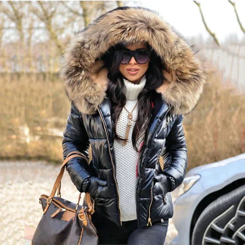 Valenzora - Winterjacke mit Fellkapuze