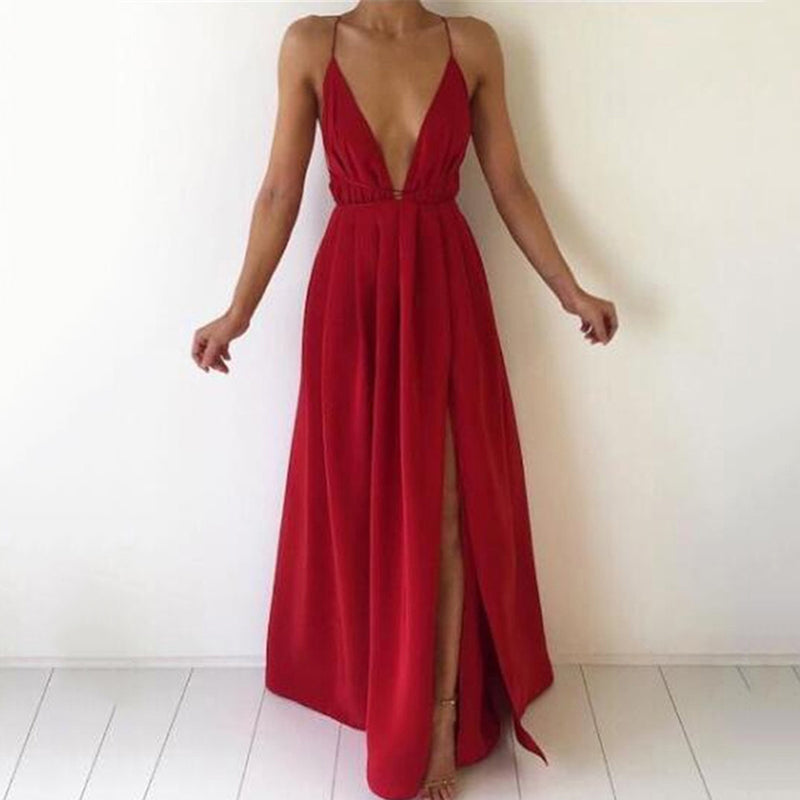 Valenzora | Boho dress white with back cutout