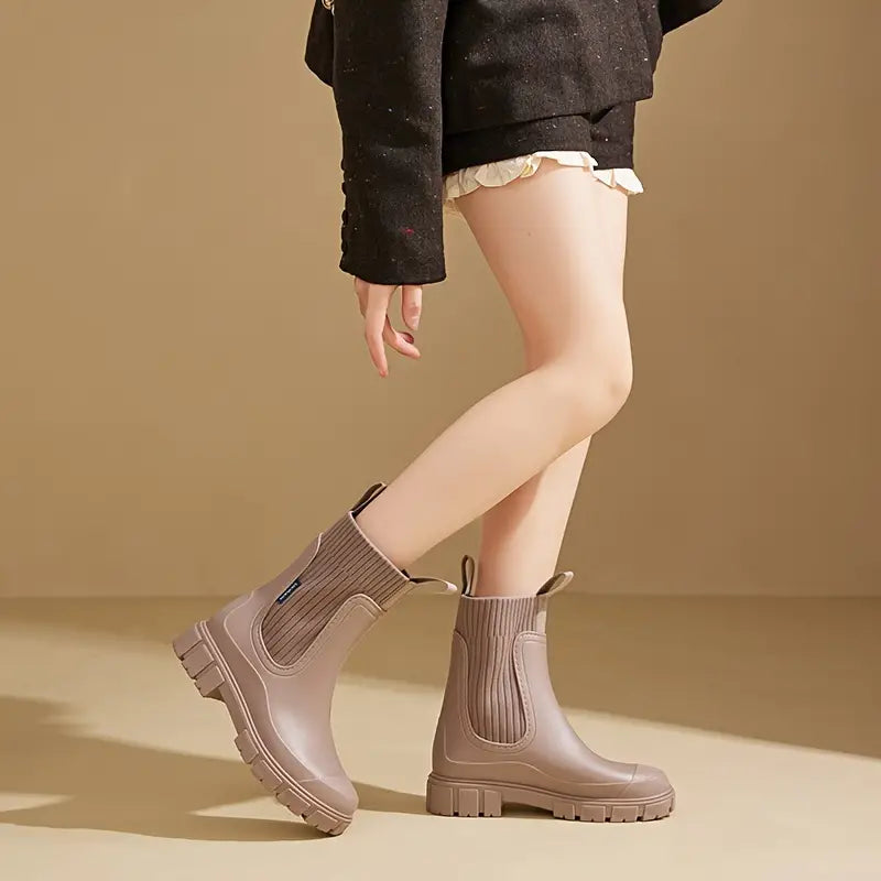 Valenzora | Waterproof Boots with Thick Sole for Women