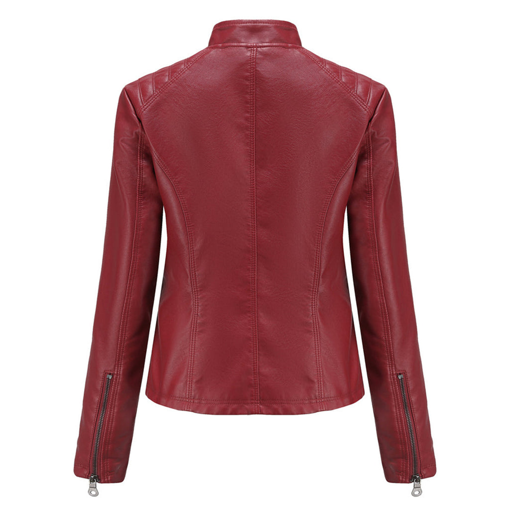 Adriana - Stylish leather jacket