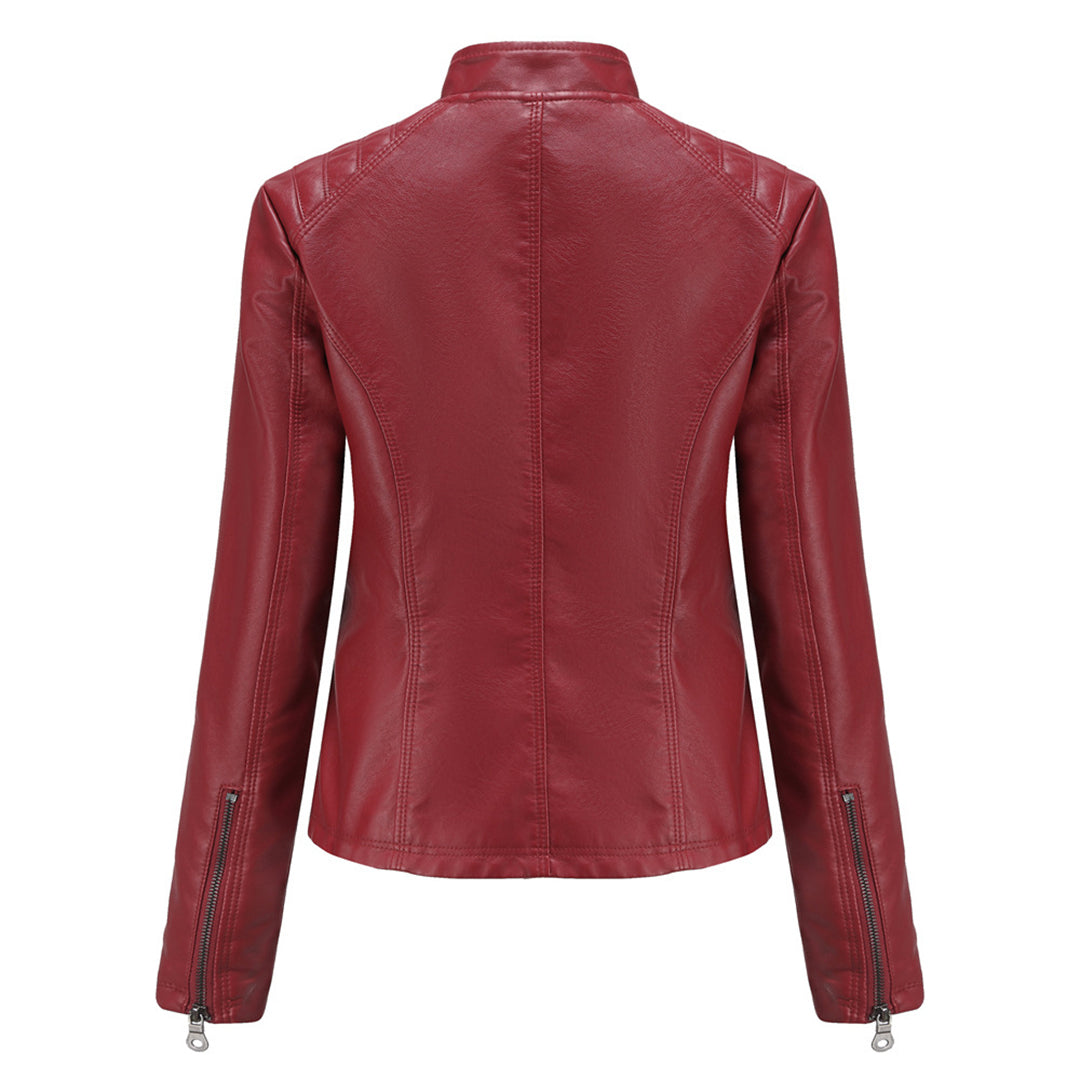 Adriana - Stylish leather jacket