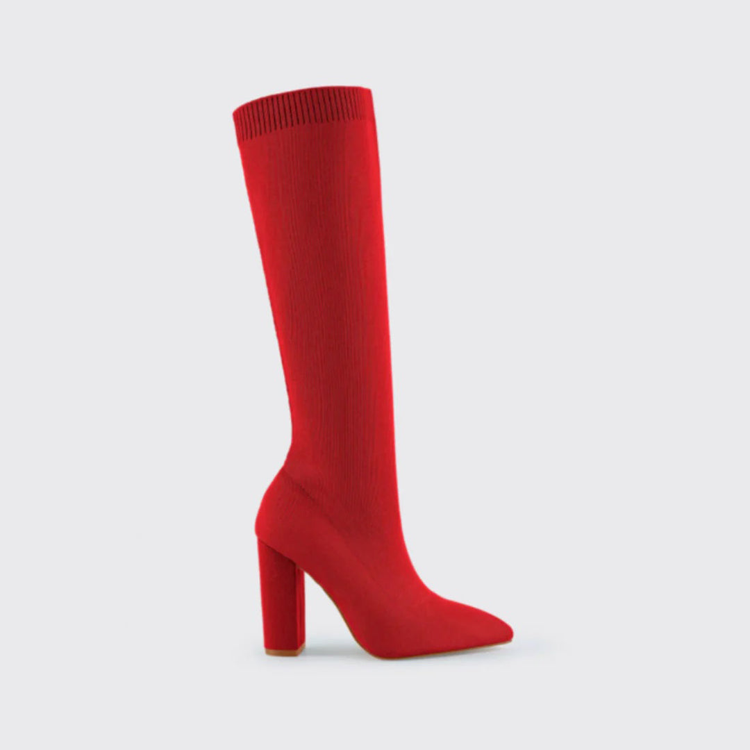 Valenzora - Knee-length sock boots