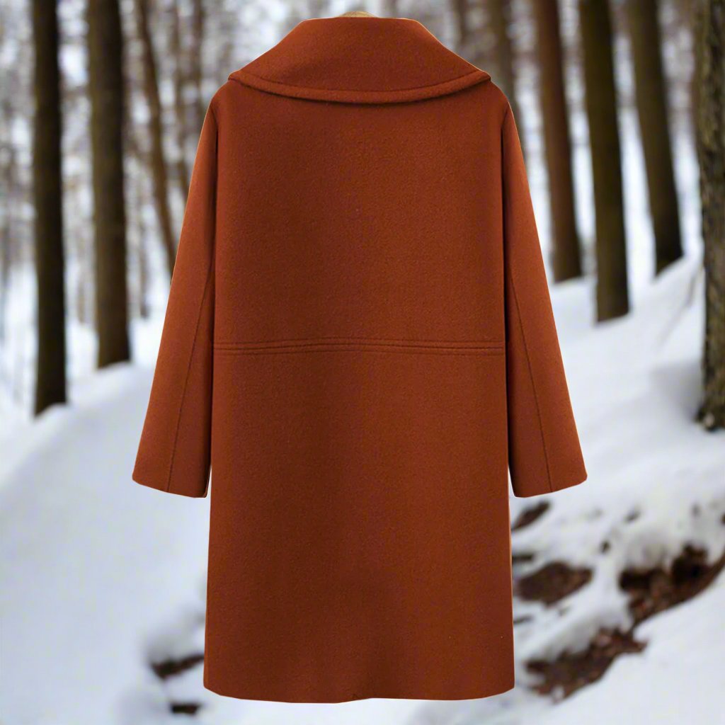 Valenzora | Warm and Long Wool Trench Coat