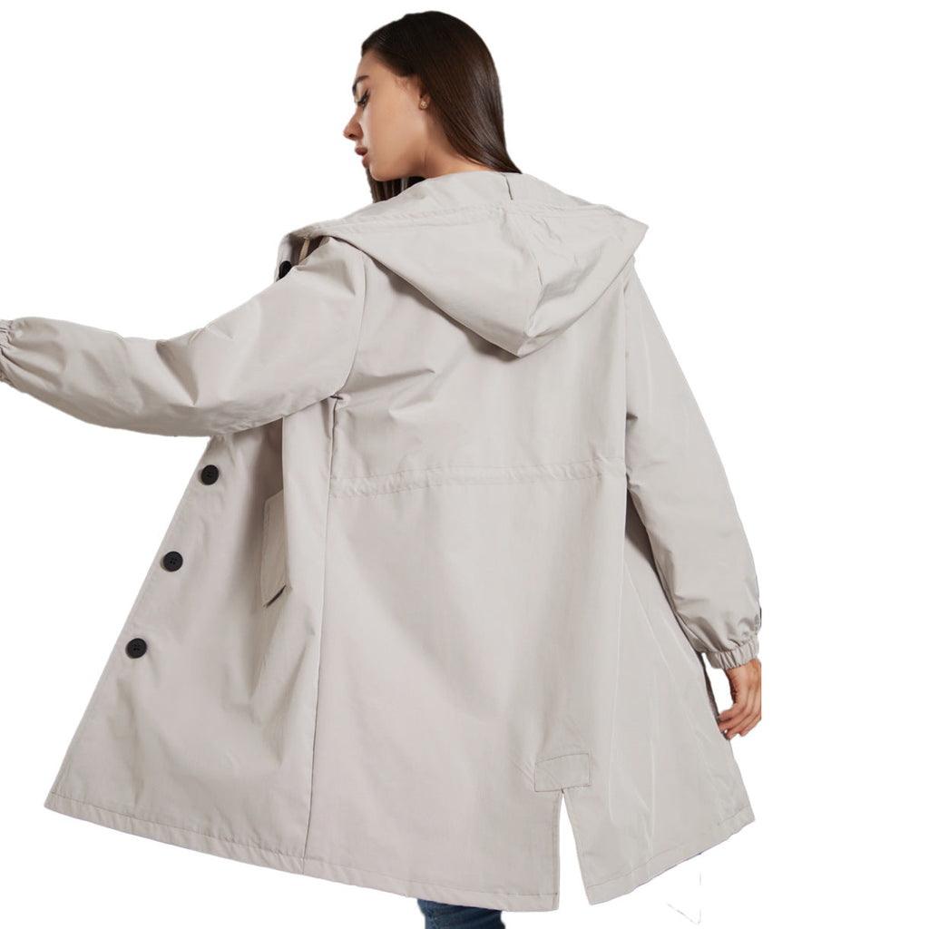 Valenzora | Women's Waterproof Rain Jacket with Hood