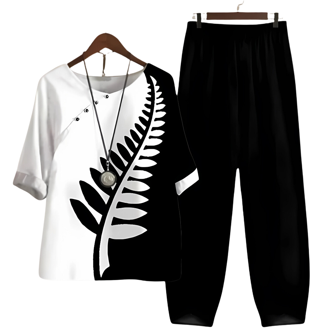 Valenzora | Effortlessly chic shirt and pantsuit