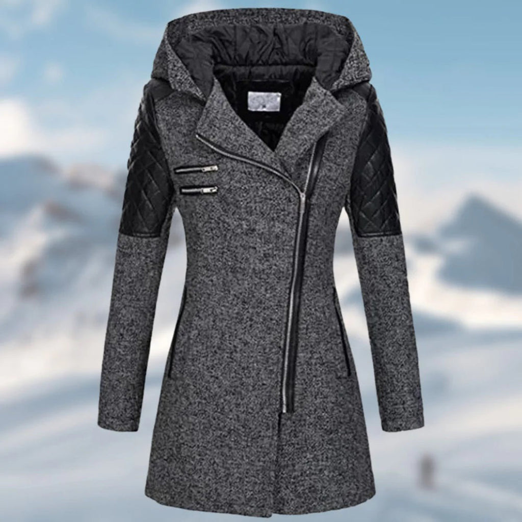 Women's winter coat with hood