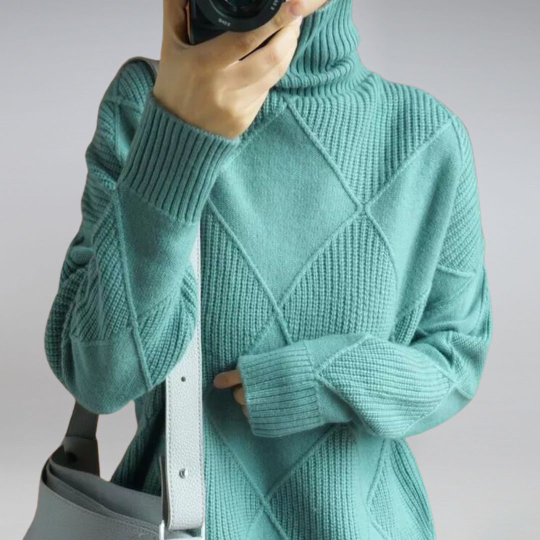 Valenzora | Pullover mit lässiger Passform, Strickpullover, Damenstrickwaren