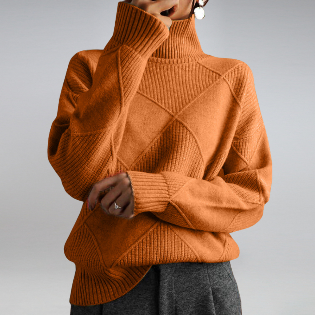 Valenzora | Pullover mit lässiger Passform, Strickpullover, Damenstrickwaren