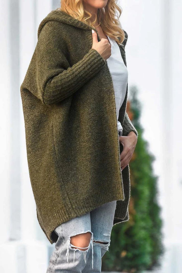 Valenzora | Stylish oversized hoodie cardigan