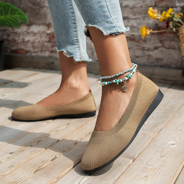 Veronica™ – Gestrickte Ballettschuhe für Damen