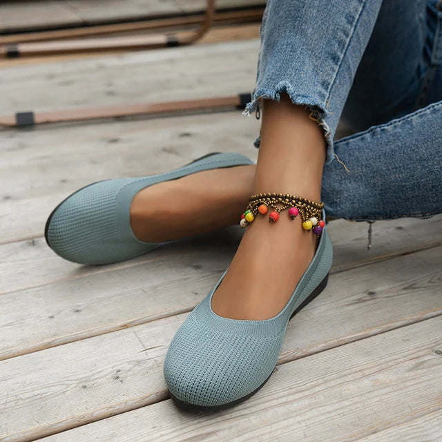 Veronica™ – Gestrickte Ballettschuhe für Damen