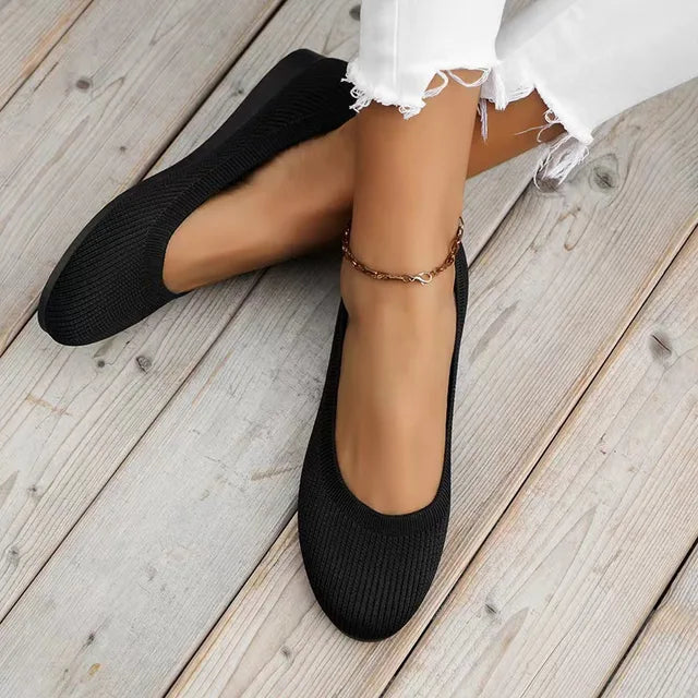 Veronica™ – Gestrickte Ballettschuhe für Damen