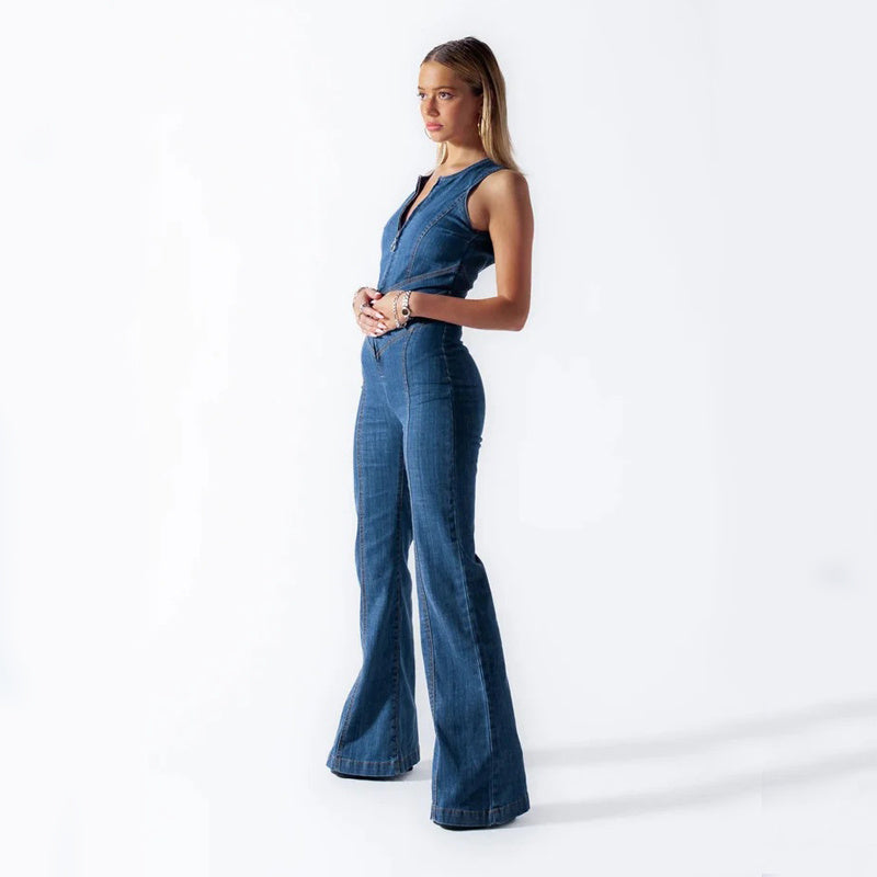 Valenzora | Denim Jumpsuit for Women