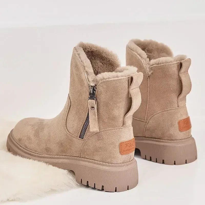 Valenzora | Women's snow boots with plush lining