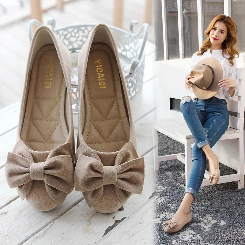 Valenzora | Bequeme und stilvolle Freizeitslipper für Damen mit Schleife