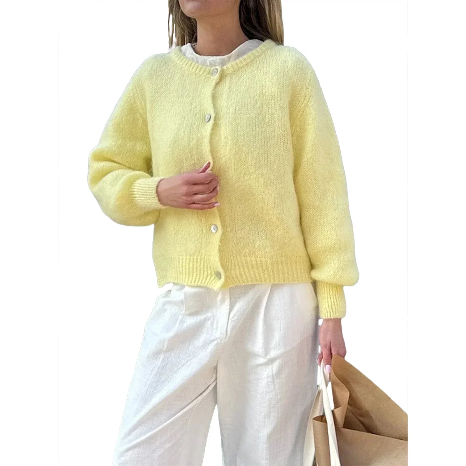 Valenzora | Langärmlige Strickjacke