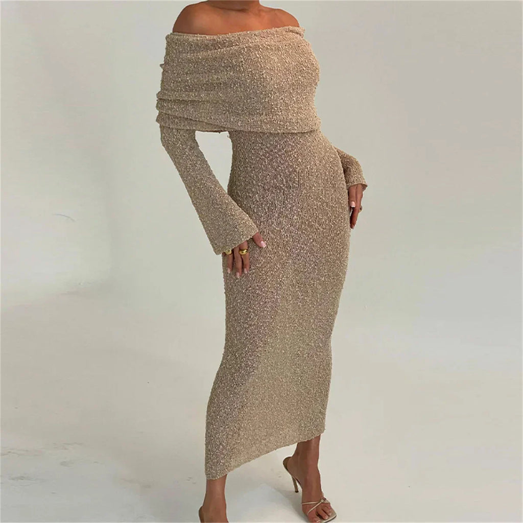 Valenzora | Off-shoulder maxi dress for women