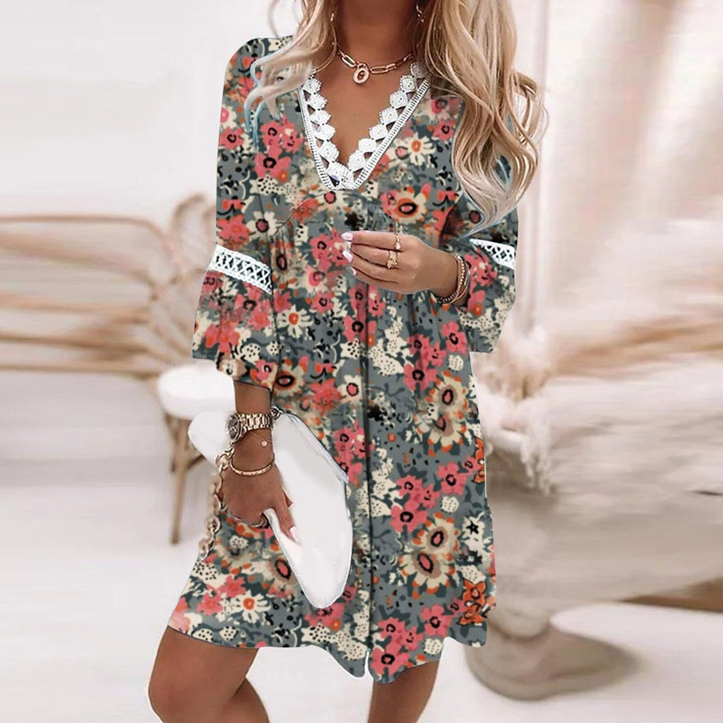 Valenzora | Blumenkleid für Damen