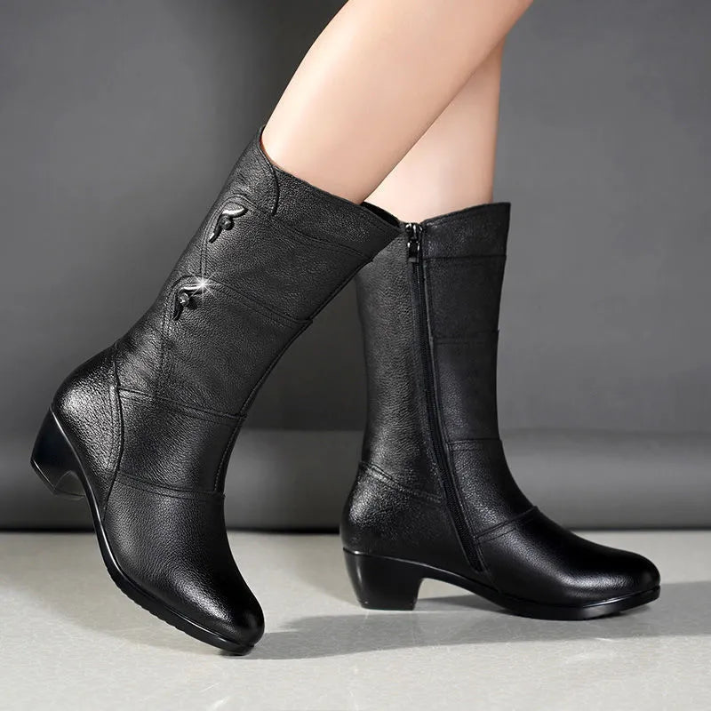 Fashion mid-calf boots