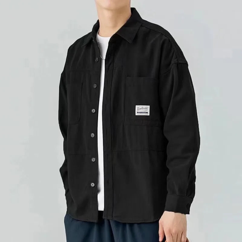 Valenzora | Vintage Long-Sleeved Shirt Jacket